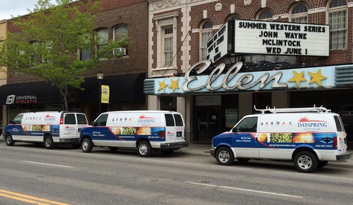 Dayspring restoration service vehicle
