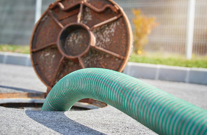 Professional sewage removal and cleanup services