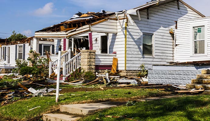 Tornado Damage Cleanup and Restoration in Montana