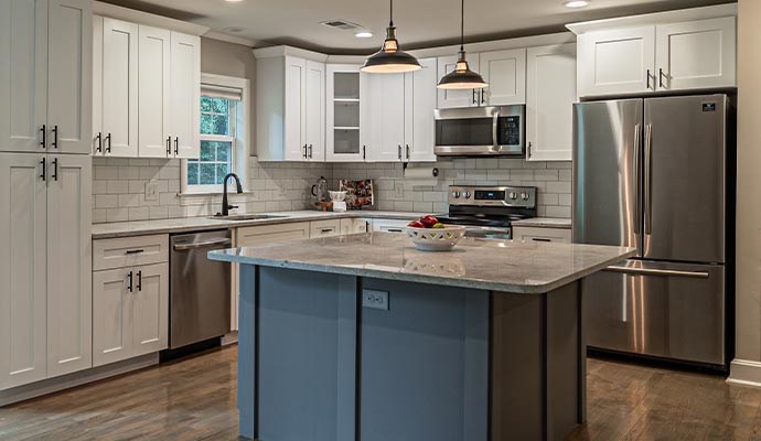 Clean kitchen interior
