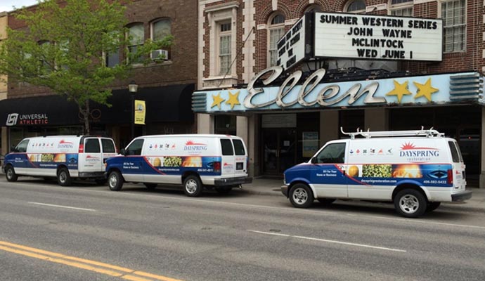 Dayspring restoration service vehicle