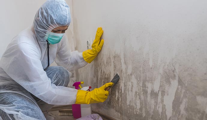 Mold remediation service
